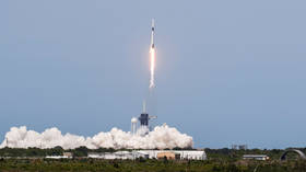 SpaceX Falcon rocket launches two NASA astronauts into space