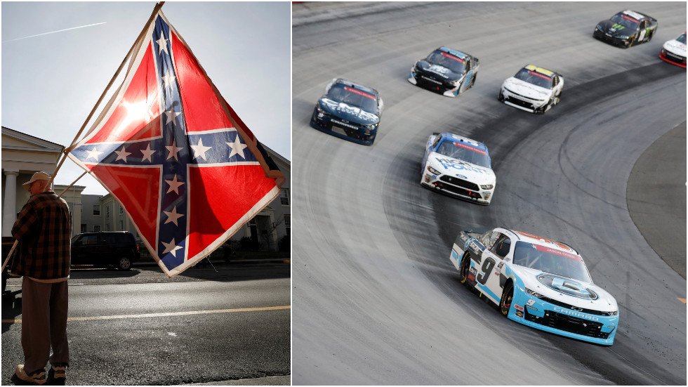 NASCAR bans Confederate flags from all races and properties — RT Sport News