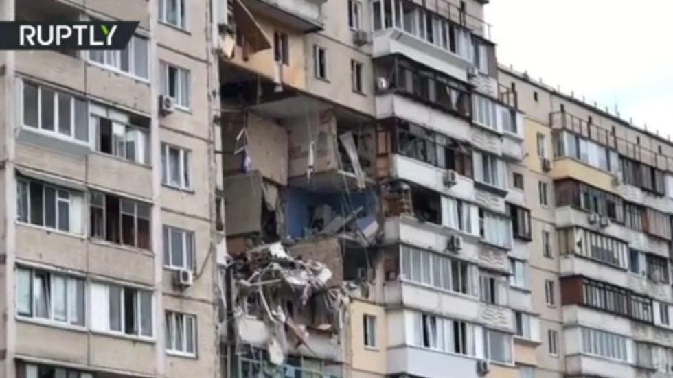 Kiev blast that devastated residential building may have been caused by ...