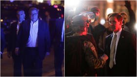 Defense Sec Esper, AG Barr inspect police lines in DC as protests rage on (VIDEOS)