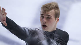 'I'm ready to meet them': US-based Russian figure skater says he'll use BASEBALL BAT to defend home from looters