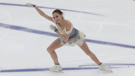 Back on the ice: Olympic champion figure skater Alina Zagitova returns to teammates after testing NEGATIVE for COVID-19