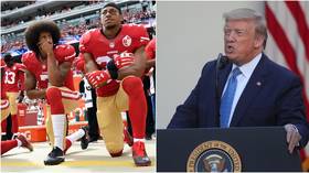 NFL boss says 'we were wrong' over stance on player protests – but Trump yells 'NO KNEELING'