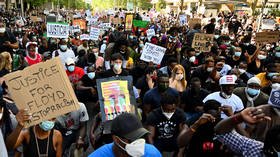 Crowds surround US embassy in Madrid as thousands join BLM protest in Spanish capital (PHOTOS/VIDEOS)