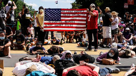 Bikers, cowboys & dances: Protesters hit US streets for George Floyd in peaceful marches (VIDEOS, PHOTOS)