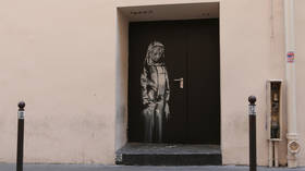 Police in Italy recover door with Banksy’s artwork STOLEN from Paris Bataclan