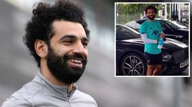 Salah fuels up: Anfield ace Mo Salah shows his generosity by paying for drivers' fuel at a Liverpool petrol station