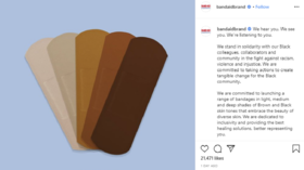 ‘Literally putting a band-aid on racism’: Iconic bandage company goes woke in latest corporate pander-fest