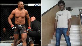 'I had nothing but a dream & faith': UFC's Ngannou shares throwback pic of jail release after migrant journey to Europe