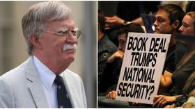 Bolton sparks rage with sudden claim to have evidence of Trump's ‘transgressions’ in promo press release for new book