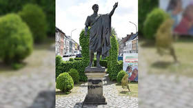 Celtic lives matter? Julius Caesar statue vandalized in Brussels, locals question motive
