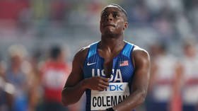 They 'purposely' tricked me: US sprint king Coleman suspended after YET ANOTHER missed doping test – but has ready-made excuse