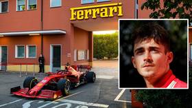 'Sorry if I woke you up!' Formula 1 ace Charles Leclerc drives his Ferrari F1 car through the streets of Maranello (VIDEO)
