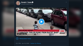 No memes, no chill? Twitter flags Trump’s fake 'CNN clip' intended as satire as ‘manipulated media'