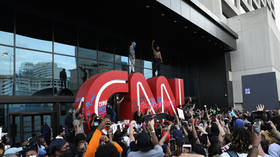 ‘Will Donald Trump get an apology?’: CNN dragged for building ‘wall’ around HQ following attack by protesters