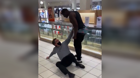Black man beats Macy’s white employee over alleged racial slur, store says attack was ‘unprovoked’ (VIDEO)