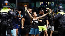 WATCH Dutch riot police fire water cannon to disperse rally against coronavirus restrictions, dozens arrested