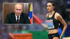 'We have no choice but to call on you': World champ Maria Lasitskene among top stars to ask Putin 'to save' Russian athletics