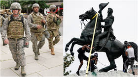 Hundreds of National Guard troops activated in Washington DC & Wisconsin to protect monuments