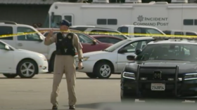 2 dead, 4 injured after gunman rams car & opens fire at Walmart warehouse in California