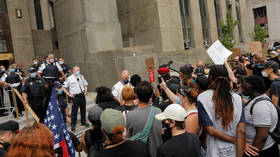 NYPD rousts City Hall occupiers demanding $1bn defunding as critical budget vote arrives (VIDEO)