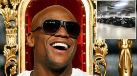 'I've got MORE cars than this': Floyd Mayweather gives a glimpse of BILLIONAIRE lifestyle on tour of INCREDIBLE mansion (VIDEO)