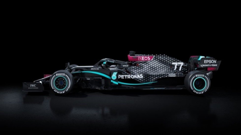 Pole position for virtue-signalling: Mercedes' all-black cars show ...