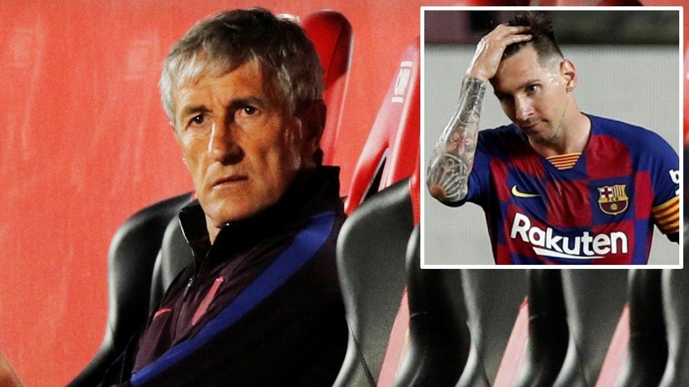 Setien Will Obviously Continue Barcelona President Says Under Fire Boss Quique Setien Will