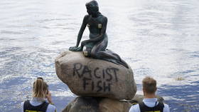 ‘RACIST FISH’: Little Mermaid statue in Denmark vandalized again