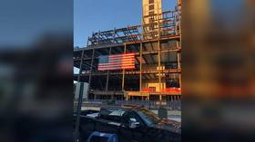 Outcry after Virginia officials order US flag to be removed from capitol construction site due to it being ‘target’ for protesters