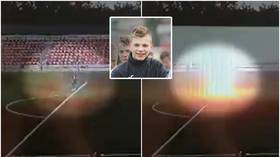 'He will play again': Teenage Russian goalkeeper struck by LIGHTNING during training 'getting better'