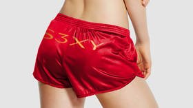 Musk mocks Tesla short-sellers by selling red satin short shorts