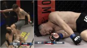 Wake up call: Makwan Amirkhani chokes out opponent, then WAKES HIM UP after UFC 251 submission (VIDEO)
