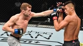 UFC 251: British fighter Davey Grant scores HUGE KO in first-ever 'UFC Fight Island' fight, despite suffering a BROKEN JAW (VIDEO)