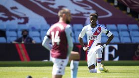 ‘Respect to him’: Crystal Palace ace Zaha becomes first Premier League star NOT to take a knee after describing it as ‘degrading’