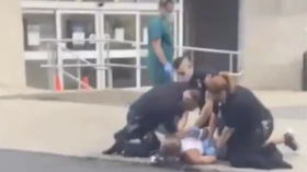 ‘This is exactly what led to George Floyd’s death!’ Pennsylvania cop filmed ‘kneeling on man’s neck’ triggers fresh outrage