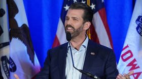 Donald Trump Jr is lambasted on Twitter for his book cover – and it’s not the title, ‘Liberal Privilege,’ that did it, but a TYPO
