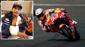 'I will come back even stronger!' MotoGP ace Marc Marquez vows to return as SPECTACULAR crash leaves him with broken arm (VIDEO)