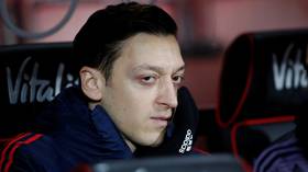 Mesut Ozil offers to pay wages of sacked mascot Gunnersaurus – but gets accused of playing 'mind games' with Arsenal board