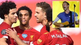 'Cringeworthy & EMBARRASSING': Fans SLATE stars at Premier League champs Liverpool for 'DIRE' Kanye West, Coldplay choices