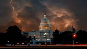 WATCH: DC bombarded with lightning so intense it prompts jokes about alien attack
