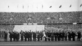 'Seriously?' Olympics Twitter account HAMMERED after sharing enthusiastic 'throwback' to 1936 Games in Nazi Germany