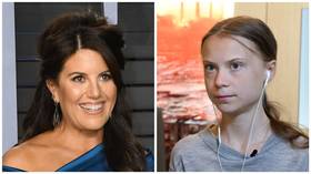 Russian pranksters claim they tricked Monica Lewinsky into phone call with fake Greta Thunberg
