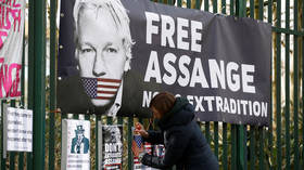 Assange’s lawyers accuse US of using case for political purposes as WikiLeaks founder seen for first time in 3 months