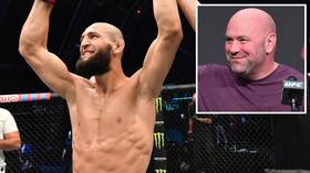 'Is he ready for Usman? Maybe': Khamzat Chimaev to get ANOTHER quickfire bout as Dana White admits he may be championship material