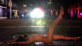 The disappointing reality of Portland’s ‘Naked Athena’: ‘Revolutionaries’ thought-police themselves into apologizing