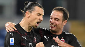 'I'm barely warming up': Zlatan reveals he's aging in REVERSE as he becomes first player to score 50 for BOTH Milan clubs (VIDEO)