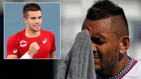 'Your brain is a peanut': Nick Kyrgios in SAVAGE war of words with 'BORING ASS' rival who caught COVID-19 at Djokovic tournament