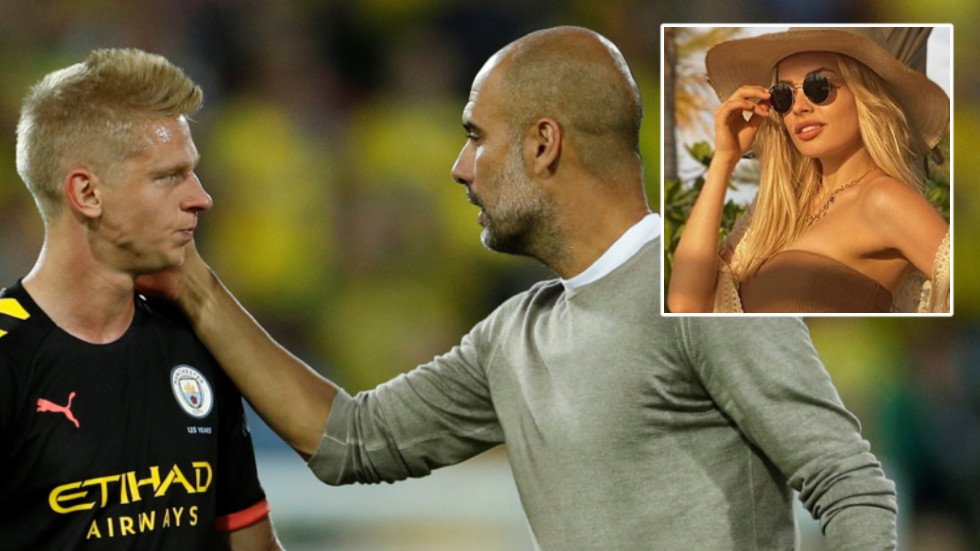 'She is a MASSIVE fan' Manchester City star Zinchenko interrupts his