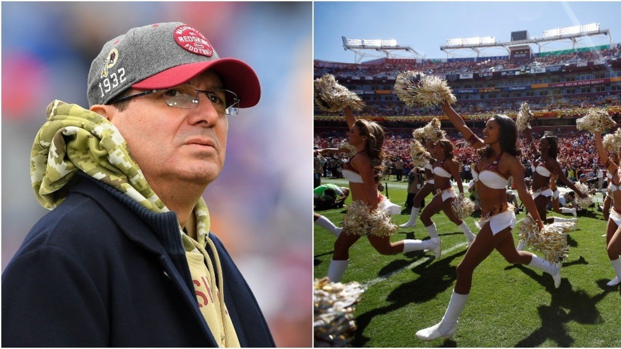 Washington Redskins accused of pressuring cheerleaders to pose